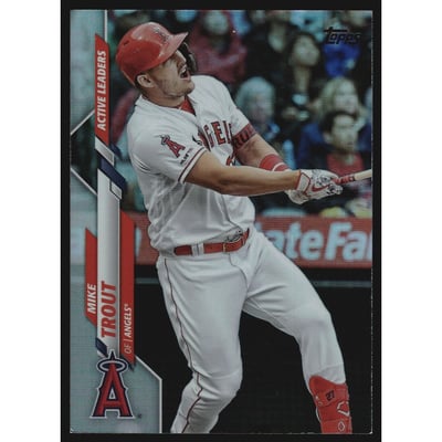 2020 Topps Update Rainbow Foil #U243 Mike Trout