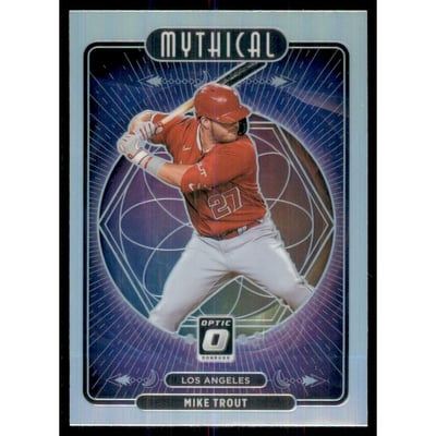 2021 Donruss Optic Mythical Holo #9 Mike Trout