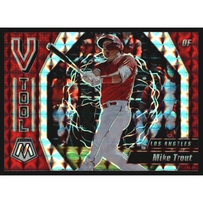 2021 Panini Mosaic V Tool Mosaic #4 Mike Trout