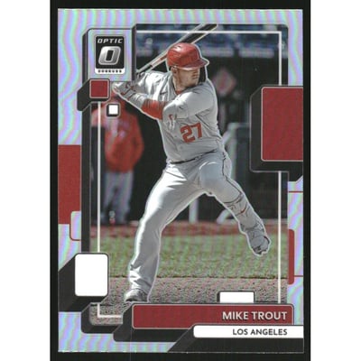 2022 Donruss Optic Holo #157 Mike Trout