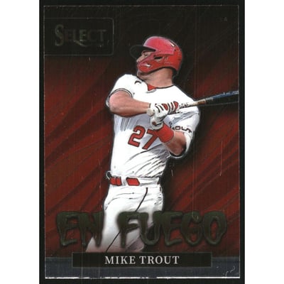2022 Select En Fuego #5 Mike Trout