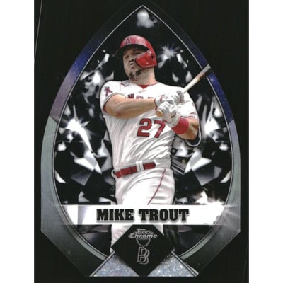 2022 Topps Chrome Ben Baller Ben's Diamond Die Cuts #BBDC1 Mike Trout