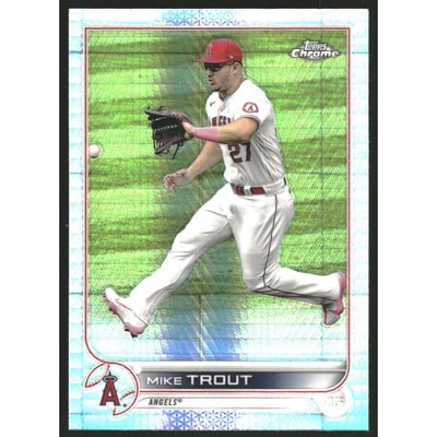 2022 Topps Chrome Prism Refractors #200 Mike Trout