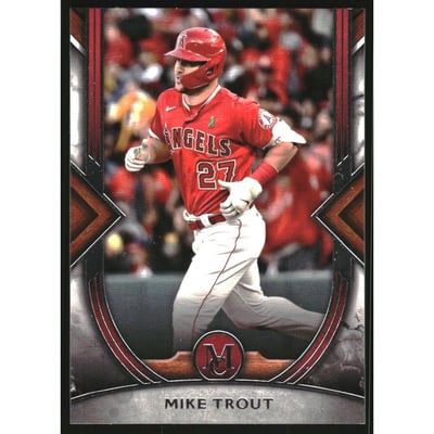 2022 Topps Museum Collection #18 Mike Trout