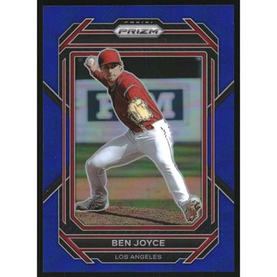 2023 Panini Prizm Prizms Blue #60 Ben Joyce