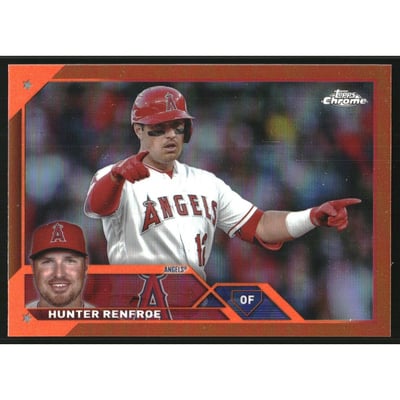 2023 Topps Chrome Update Orange Refractors #USC198 Hunter Renfroe