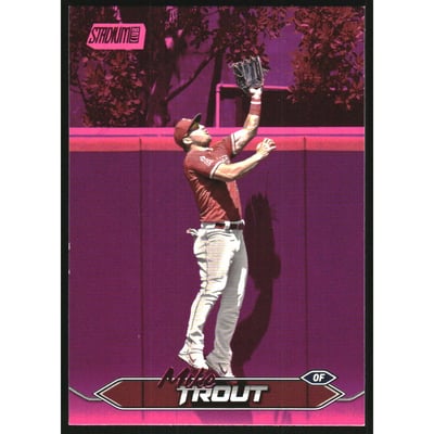 2024 Stadium Club Pink Foil #1 Mike Trout