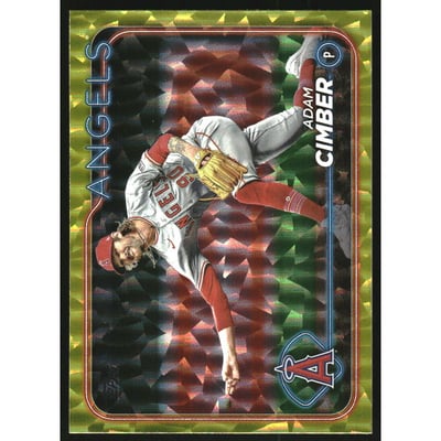 2024 Topps Update Yellow Crackle Foil #US282 Adam Cimber