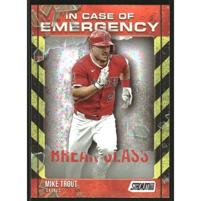 2025 Stadium Club In Case of Emergency #ICE25 Mike Trout