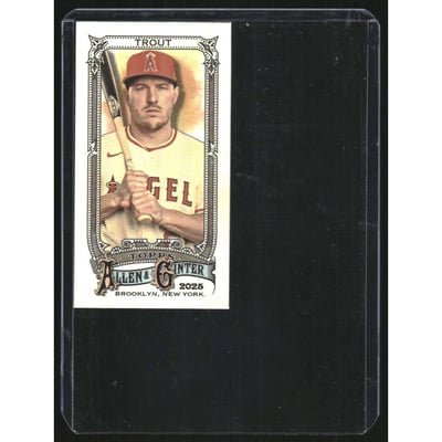 2025 Topps Allen and Ginter Mini #100 Mike Trout