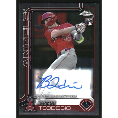 2025 Topps Chrome Rookie Autographs #RABTE Bryce Teodosio