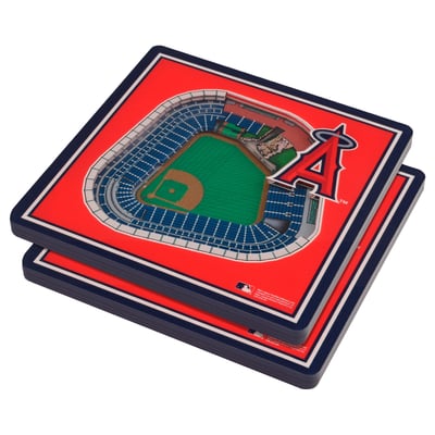 Los Angeles Angels Fanpoint 3D StadiumView Coasters