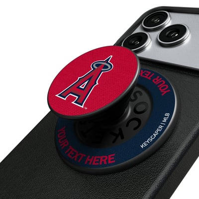 Los Angeles Angels Keyscaper Personalized PopSockets Magnetic Phone Grip & Stand