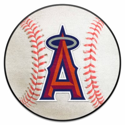  Los Angeles Angels Logo Brands 27" Diameter Baseball Mat