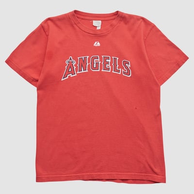 Los Angeles Angels Delta 2010s T-shirt - Red - S by Fanatics Real Vintage