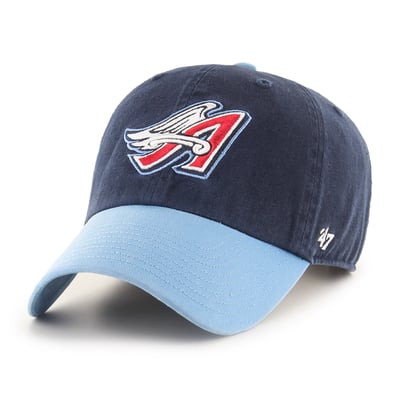  Los Angeles Angels '47 Cooperstown Collection Clean Up Adjustable Hat - Navy
