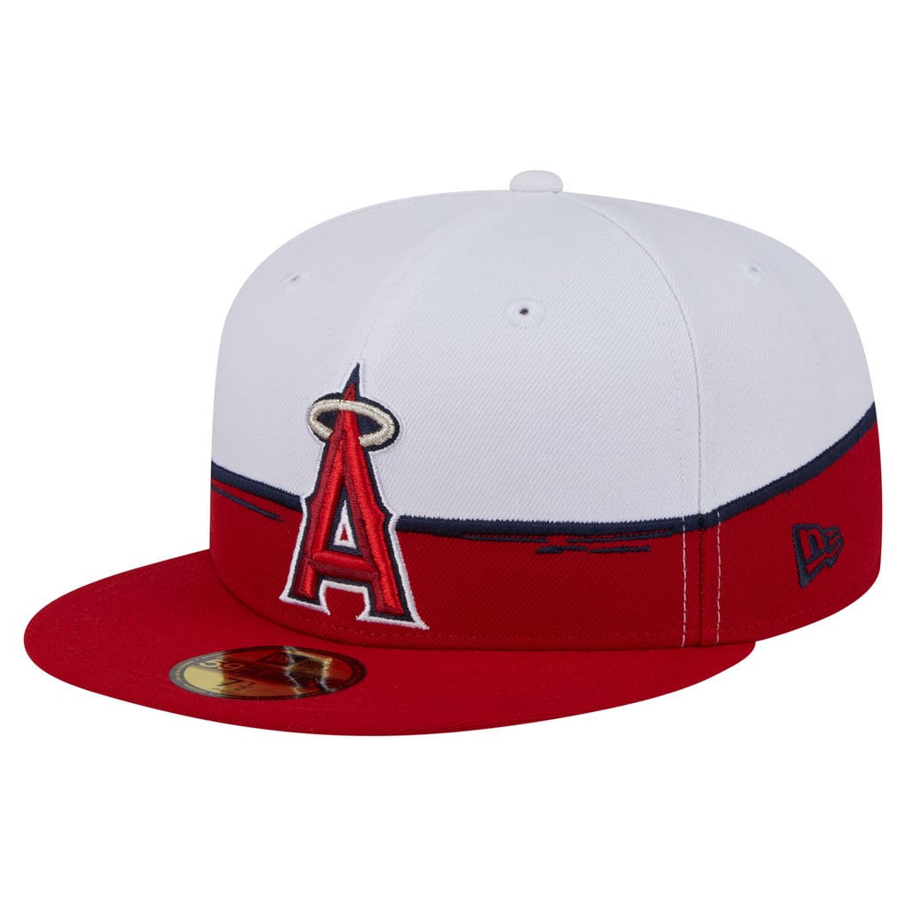 Red and White Angels Baseball Cap Men main image 3