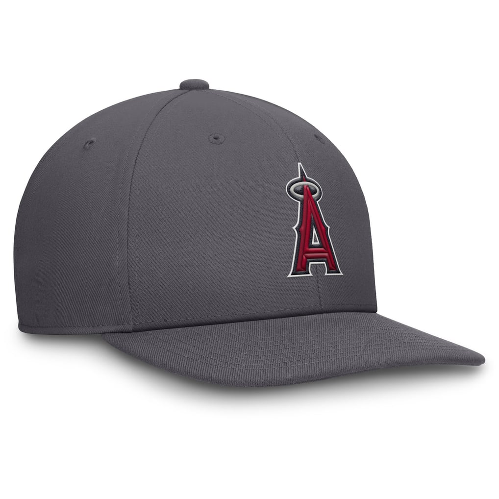 Los Angeles Angels Nike Pro Performance Snapback Hat - Gray