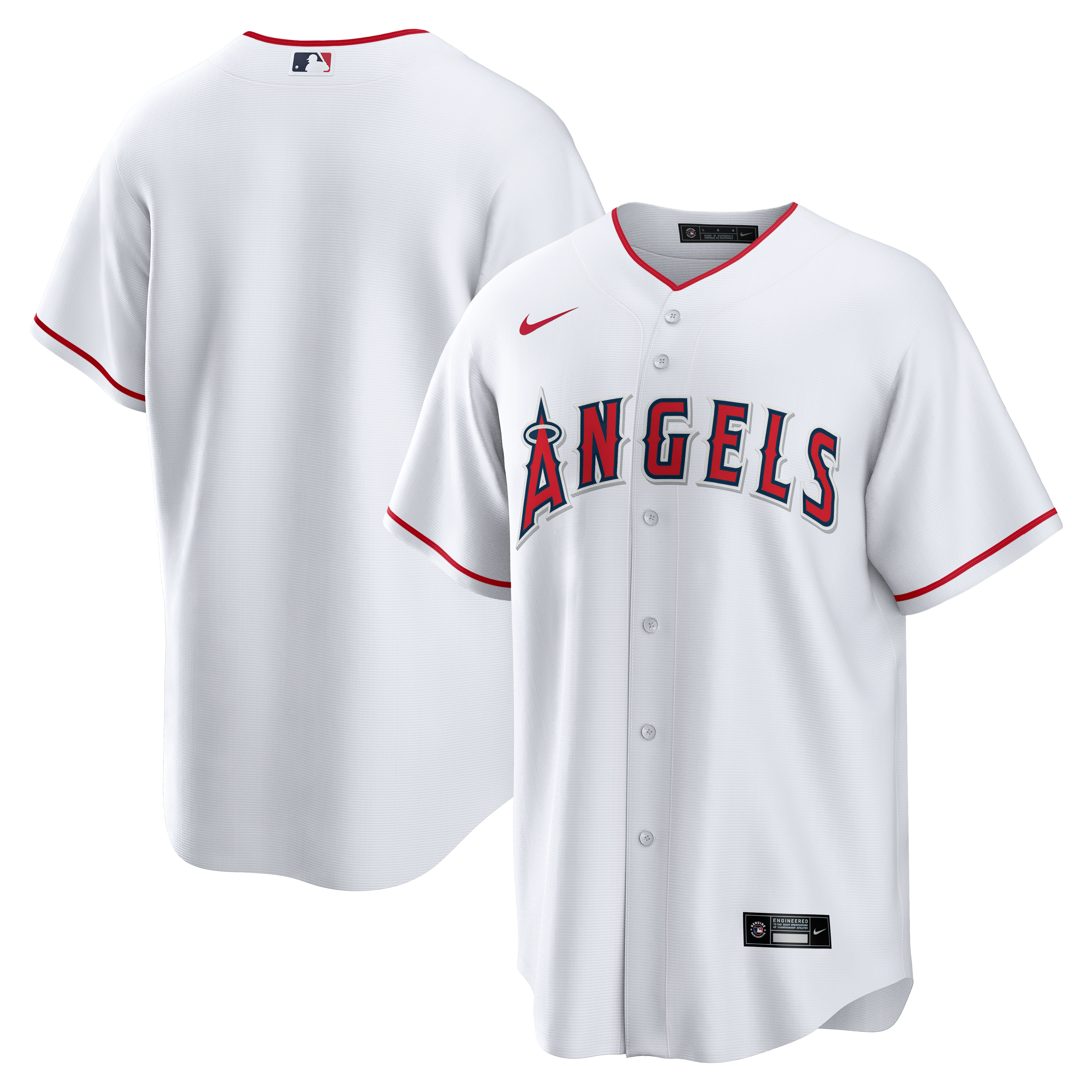 Los Angeles Angels Home Big & Tall Replica Jersey White