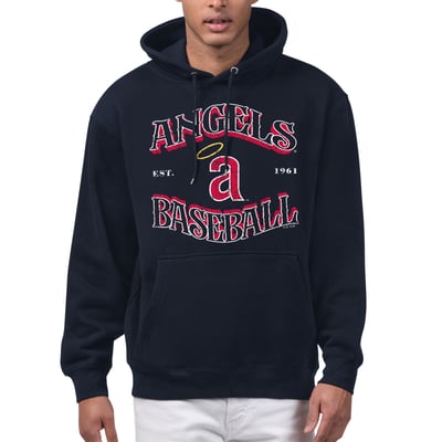  Los Angeles Angels Starter Take Me Out Fleece Hoodie - Navy