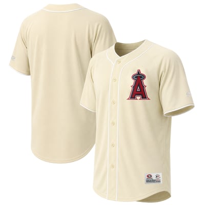 Los Angeles Angels Stitches Jersey - Cream