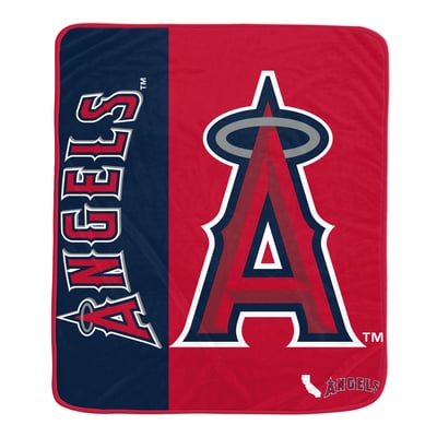 Los Angeles Angels Pegasus Dugout 50" x 60" Ultra Soft Throw Blanket