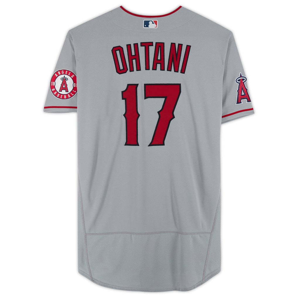 Game-Used Los Angeles Angels Shohei Ohtani Fanatics Authentic Gray 