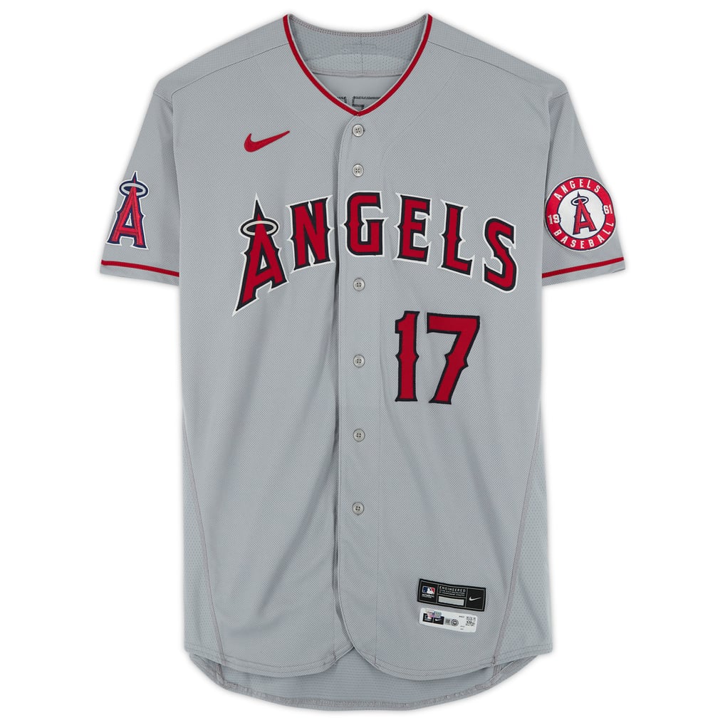 Game-Used Los Angeles Angels Shohei Ohtani Fanatics Authentic Gray 