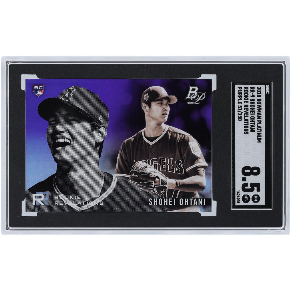 Shohei Ohtani Los Angeles Angels 2018 Bowman Platinum Rookie 