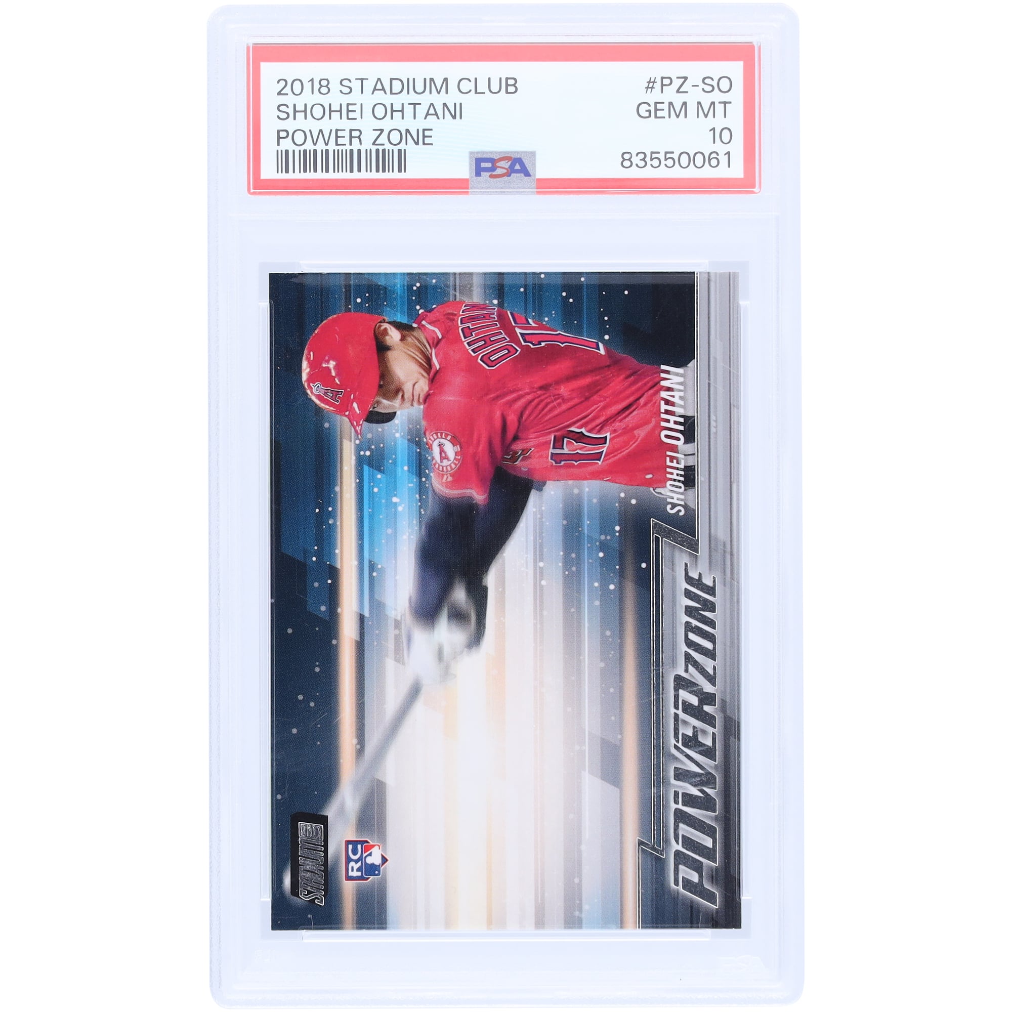 Shohei Ohtani Los Angeles Angels 2018 Topps Stadium Club Power 