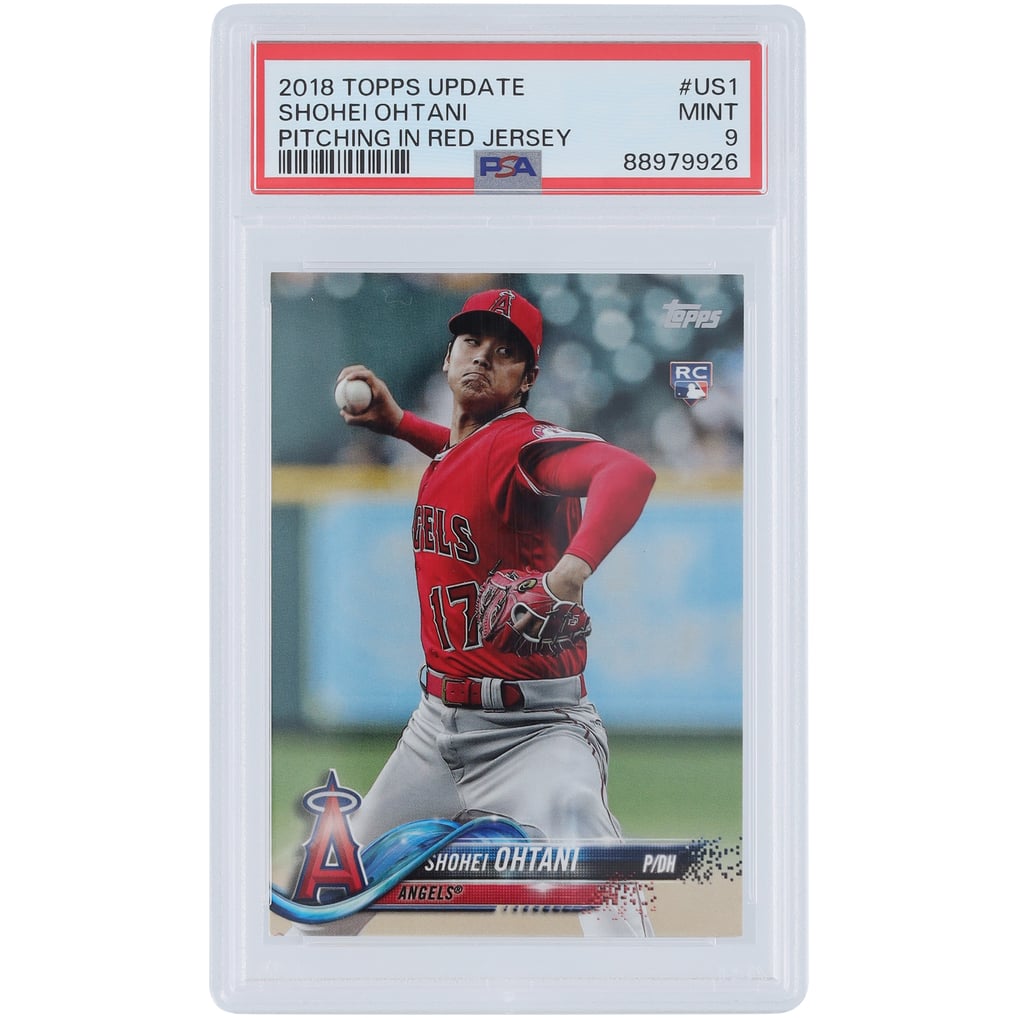 Shohei Ohtani Los Angeles Angels 2018 Topps Gallery #116 SGC Shohei Ohtani Los Angeles Angels 2018 Topps Gallery #116 SGC
