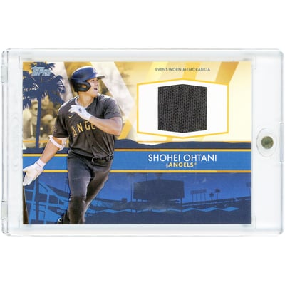 Shohei Ohtani Los Angeles Angels 2022 Topps Update Series All Star Stitches Event Worn Relic #ASSC-SO Card