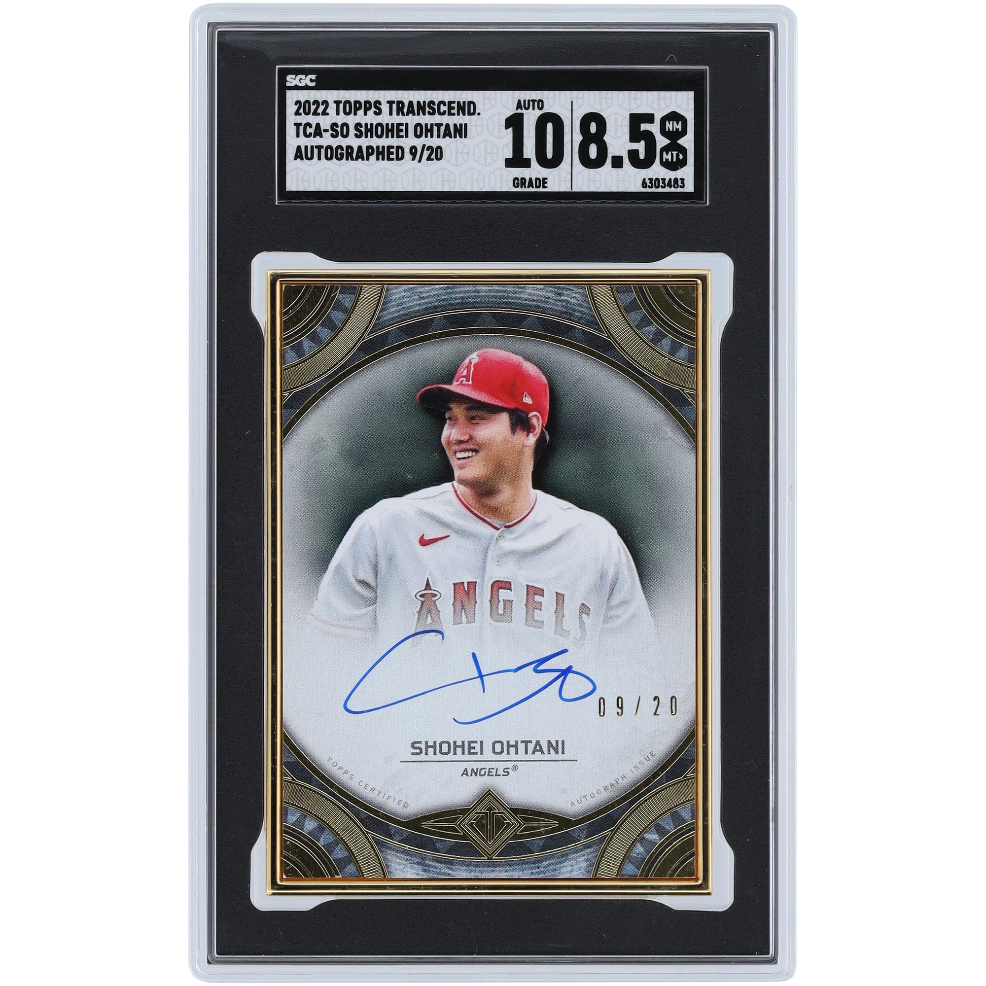 Shohei Ohtani Los Angeles Angels Autographed 2022 Topps 
