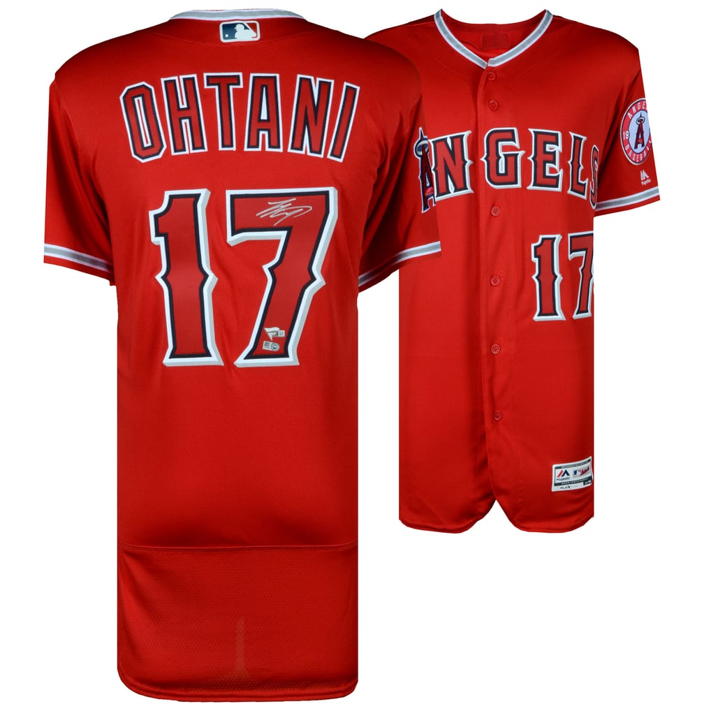 Autographed Los Angeles Angels Shohei Ohtani Fanatics Authentic 