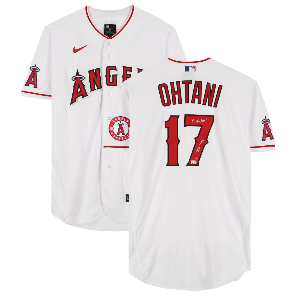 Autographed Los Angeles Angels Shohei Ohtani Fanatics Authentic 