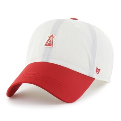 Los Angeles Angels '47 Unisex Modernia Clean Up Adjustable Hat - White/Red