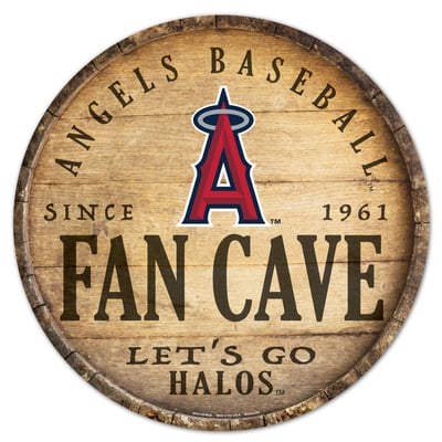 Los Angeles Angels WinCraft 14'' Circular Wood Sign
