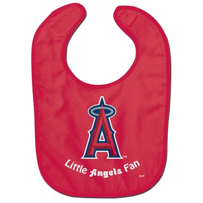 Los Angeles Angels WinCraft Little Fan All-Pro Baby Bib