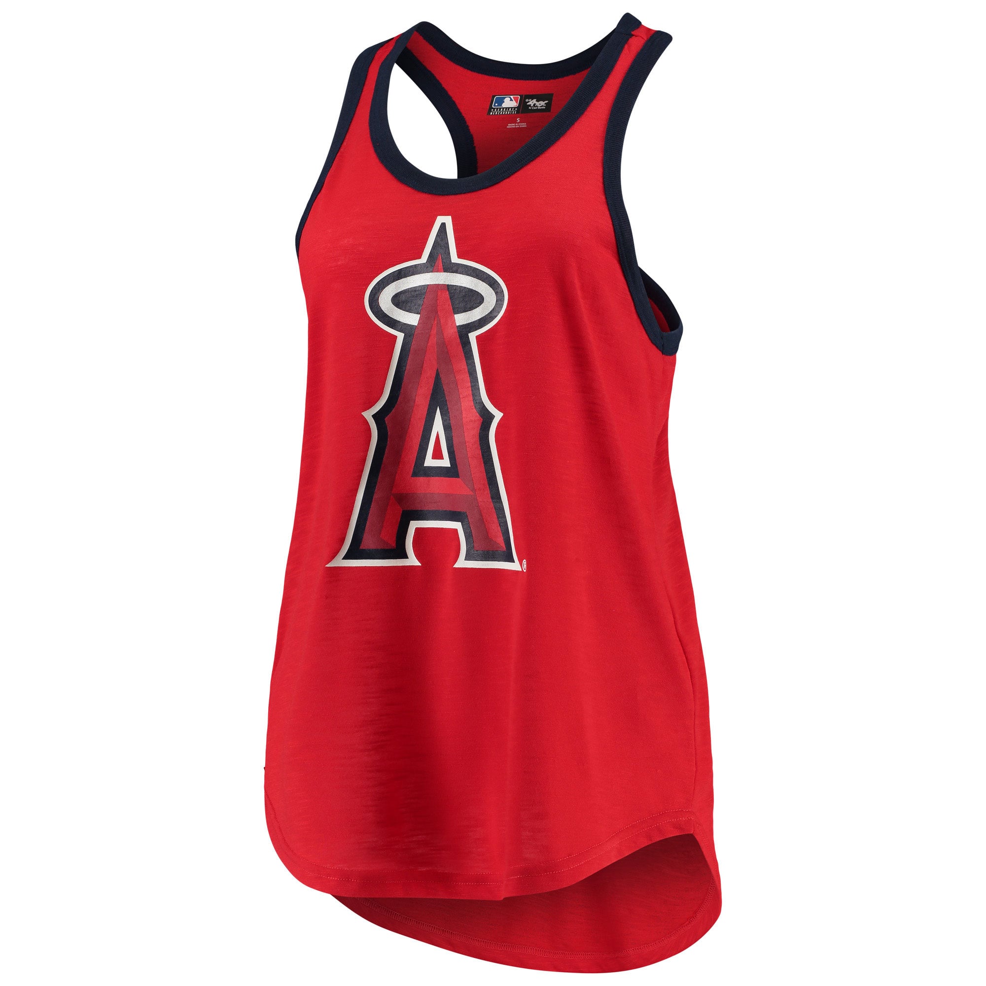Women's Los Angeles Angels G-III 4Her by Carl Banks Red Team Logo Tater ...