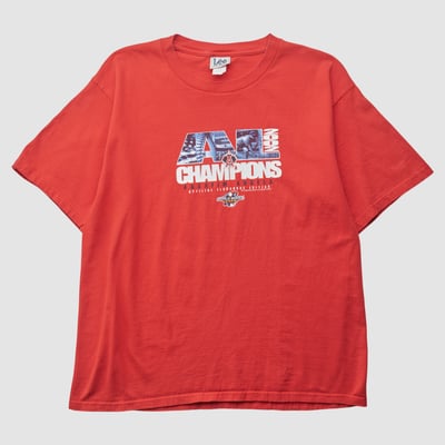 World Series Lee Apparel 2002 T-shirt - Red - XL by Fanatics Real Vintage