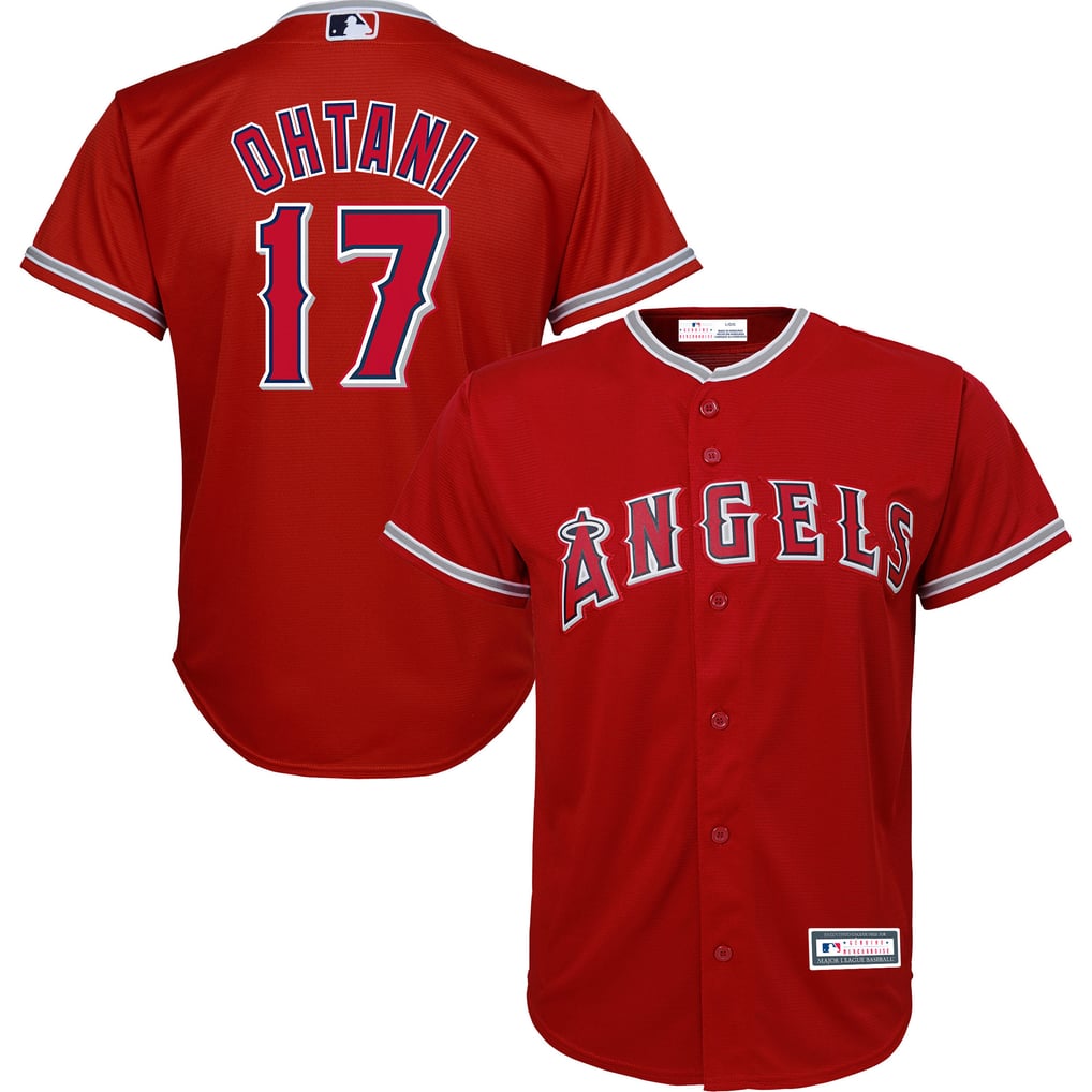 Youth Los Angeles Angels Shohei Ohtani Majestic Red Alternate Cool 