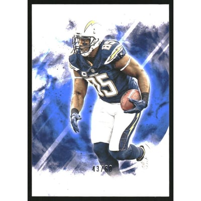 2017 Panini Origins Blue #48 Antonio Gates