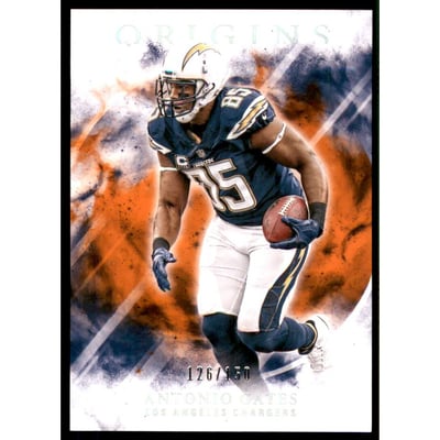 2017 Panini Origins Orange #48 Antonio Gates