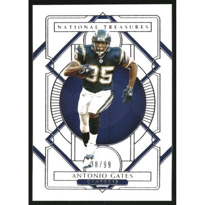 2020 Panini National Treasures #54 Antonio Gates