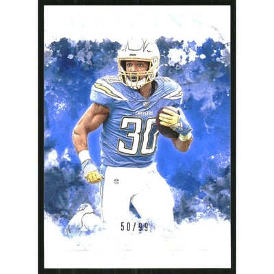 2020 Panini Origins Blue #7 Austin Ekeler