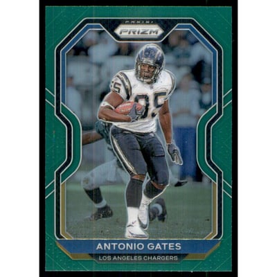 2020 Panini Prizm Prizms Green #147 Antonio Gates