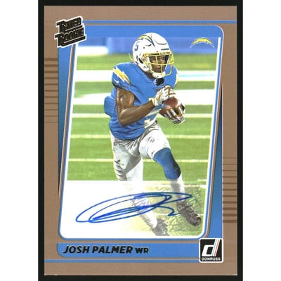 2021 Donruss Rated Rookies Autographs Bronze #277 Josh Palmer
