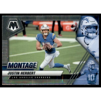2021 Panini Mosaic Montage #4 Justin Herbert