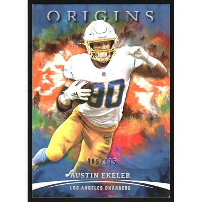 2021 Panini Origins Orange #52 Austin Ekeler