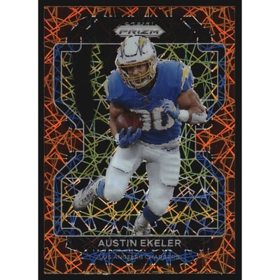 2021 Panini Prizm Prizms Lazer #170 Austin Ekeler
